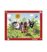 Puzzle 40 Krtek a kapela deskové