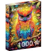 Puzzle Podzimní sova 1000 dílků