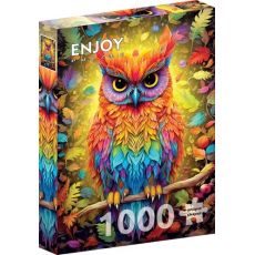 Puzzle Podzimní sova 1000 dílků