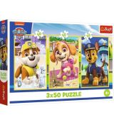 Puzzle Tlapková patrola Naši pejsci