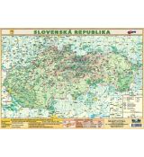 Kartička - Slovenská republika,formát  A3
