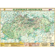 Kartička - Slovenská republika,formát  A3