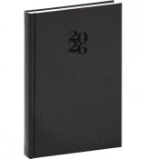 NOTIQUE Denný diár Essenza 2026, káva, 15 x 21 cm