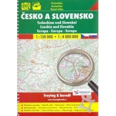 Česko a Slovensko autoatlas - komis