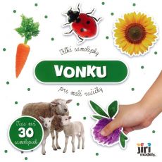 Samolepková knižka - Vonku FA