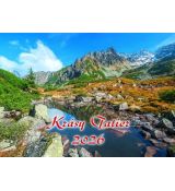 Krásy Tatier 2026 - Nástenný kalendár