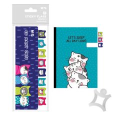 M&G So Many Cats samolepiace záložky 8 x 20 listov