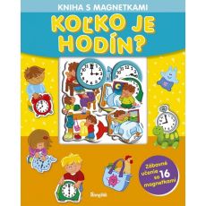 Kniha s magnetkami: Koľko je hodín?