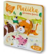 Mačička spoznáva farmu - so zvukmi a prstovou maňuškou