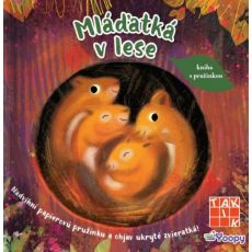 Mláďatká v lese - kniha s pružinkou