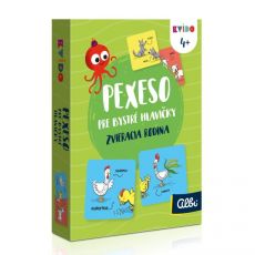 Kvído - Pexeso pre bystré hlavičky - zvieracia rod
