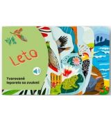 Leto - Tvarované leporelo so zvukmi
