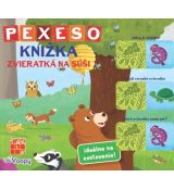 Pexeso knižka - Zvieratká na súši