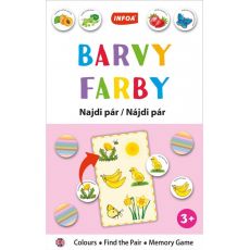 Výučbová hra - Nájdi pár - Farby