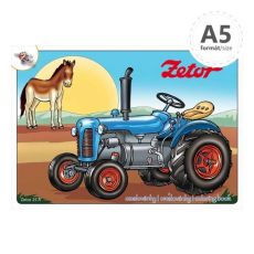 Omalovánka A5 Traktory