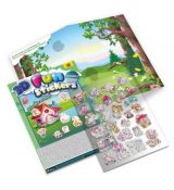 Trblietavé 3D nálepky - Mláďatká