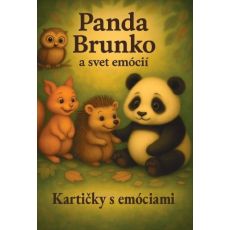 Panda Brunko a svet emócií - kartičky