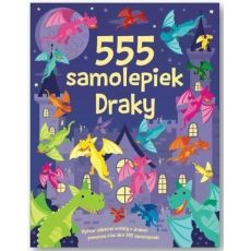 555 samolepiek - Draky