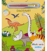 Maľovanie vodou - Dinosaury