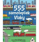 555 samolepiek - Vlaky