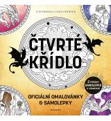 Čtvrté křídlo - oficiální omalovánky a samolepky