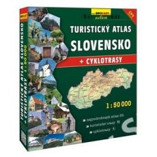 Turistický atlas Slovensko + cyklotrasy komis