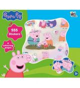 555 samolepiek Prasiatko Peppa Pig