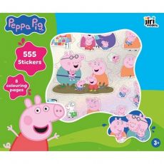 555 samolepiek Prasiatko Peppa Pig