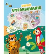 Veselé vyfarbovanie so super samolepkami Zvieratká