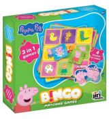Hra - Bingo Prasiatko Peppa Pig