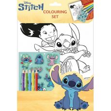 Maľovankový set Lilo & Stitch