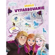 Veselé vyfarbovanie so super samolepkami Ľadové kr