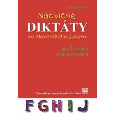 Nácvičné diktáty zo SJ pre 2. ročník ZŠ