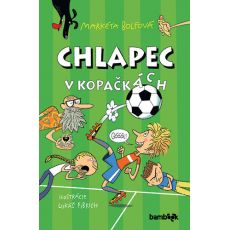 Chlapec v kopačkách
