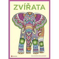 Zvířata - relaxační omalovánka