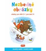 Nezbedné obrázky (otázky pre deti 3+) modrý zošit