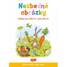 Nezbedné obrázky (otázky pre deti 3+) žltý zošit