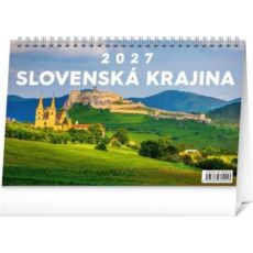 Stolový kalendár Slovenská krajina 2027, 23,1 x 14