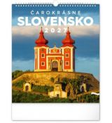 Nástenný kalendár Čarokrásne Slovensko 2027, 30 x 34 cm