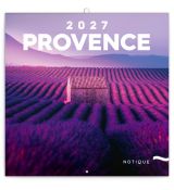 Poznámkový kalendár Provence 2027, nástenný kalendár