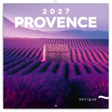 Poznámkový kalendár Provence 2027, nástenný kalendár