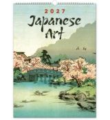 Nástenný kalendár Vintage plagáty, japonské umenie 2027, 33 x 46 cm