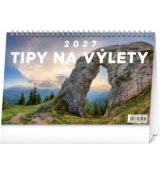Stolový kalendár Typy na výlety 2027