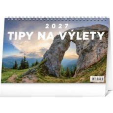Stolový kalendár Typy na výlety 2027