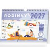 Týždenný rodinny plánovací kalendár 2027