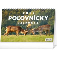 Polovnícky kalendár 2027 - stolový