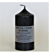 Sviečka čierna očistná