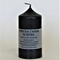 Sviečka čierna očistná
