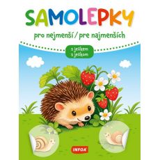 Samolepky pre najmenších s ježkom