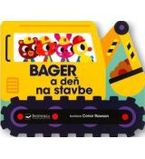 Bager a deň na stavbe